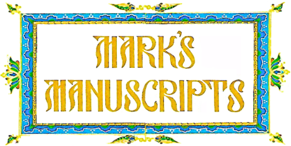 Mark's Manuscripts - Handpainted calligraphy and manuscripts